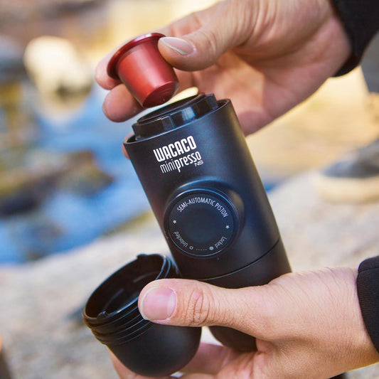 WACACO Minipresso NS - Portable Espresso Maker for Nespresso Capsules