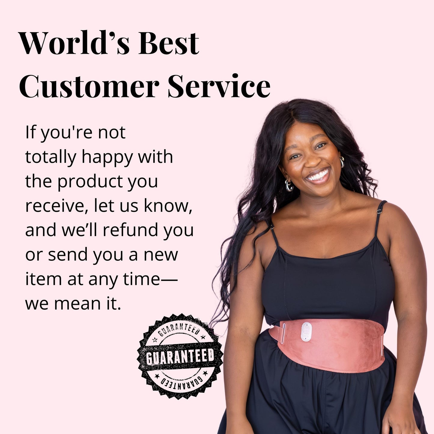 Pixie Period Heating Pad for Cramps - Thinnest Wearable Heating Pad for Feminine Care - Unnoticeable Under Clothes - Best Portable Heat Belt for Menstrual Pain Relief - FSA Eligible and HSA Eligible