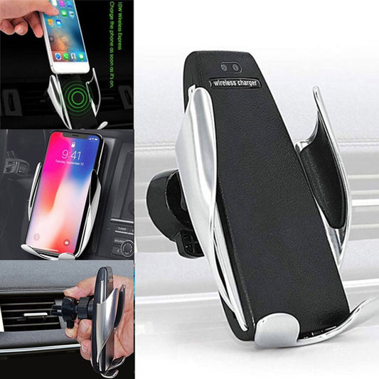 Car Wireless Charger 10W – Fast Induction Charging with S5 Phone Holder