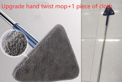 Triangle Mop 360° Rotatable – Extendable Deep Floor & Wall Cleaner