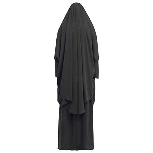 Muslim Women’s Hijab Prayer Dress – Modest Abaya Khimar Maxi Kaftan