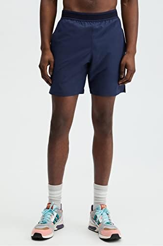 Fabletics Men's The Fundamental Short (Lined), Workout, Running, Training, Gym, Yoga, Ultra Lightweight, Athletic