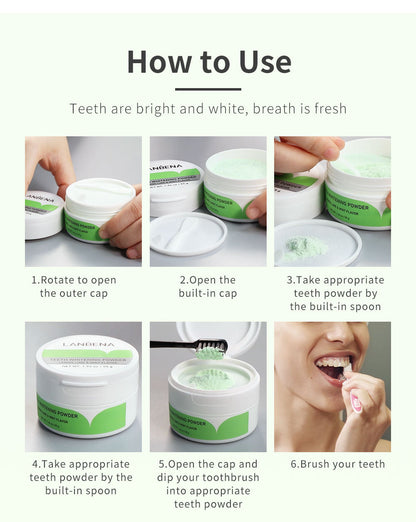 LANBENA TEETH WHITENING POWER Lime tooth powder