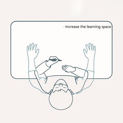 Kids Adjustable Study Desk & Chair Set – Ergonomic Learning Table with Drawer & Golden Distance Design (Blue)