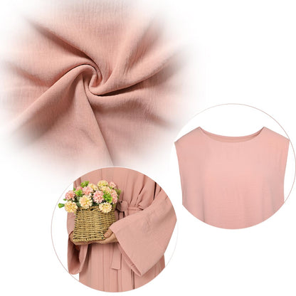 2PCS Muslim Women’s Abaya Set – Islamic Dubai Prayer Dress & Long Cardigan Maxi Robe