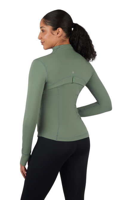 90 Degree By Reflex Women’s Lightweight, Full Zip Running Track Jacket