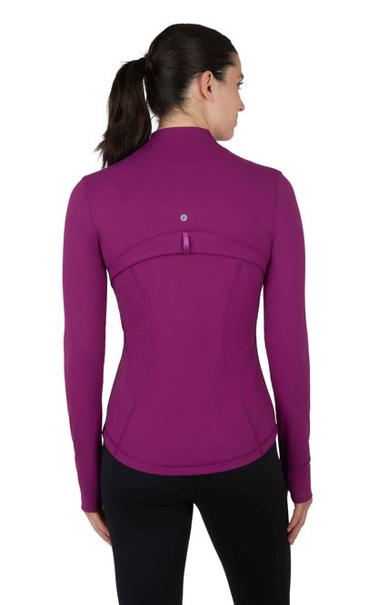 90 Degree By Reflex Women’s Lightweight, Full Zip Running Track Jacket