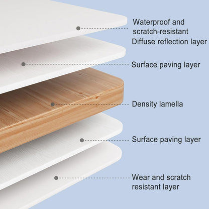 Kids Adjustable Study Desk & Chair Set – Ergonomic Learning Table with Drawer & Golden Distance Design (Blue)