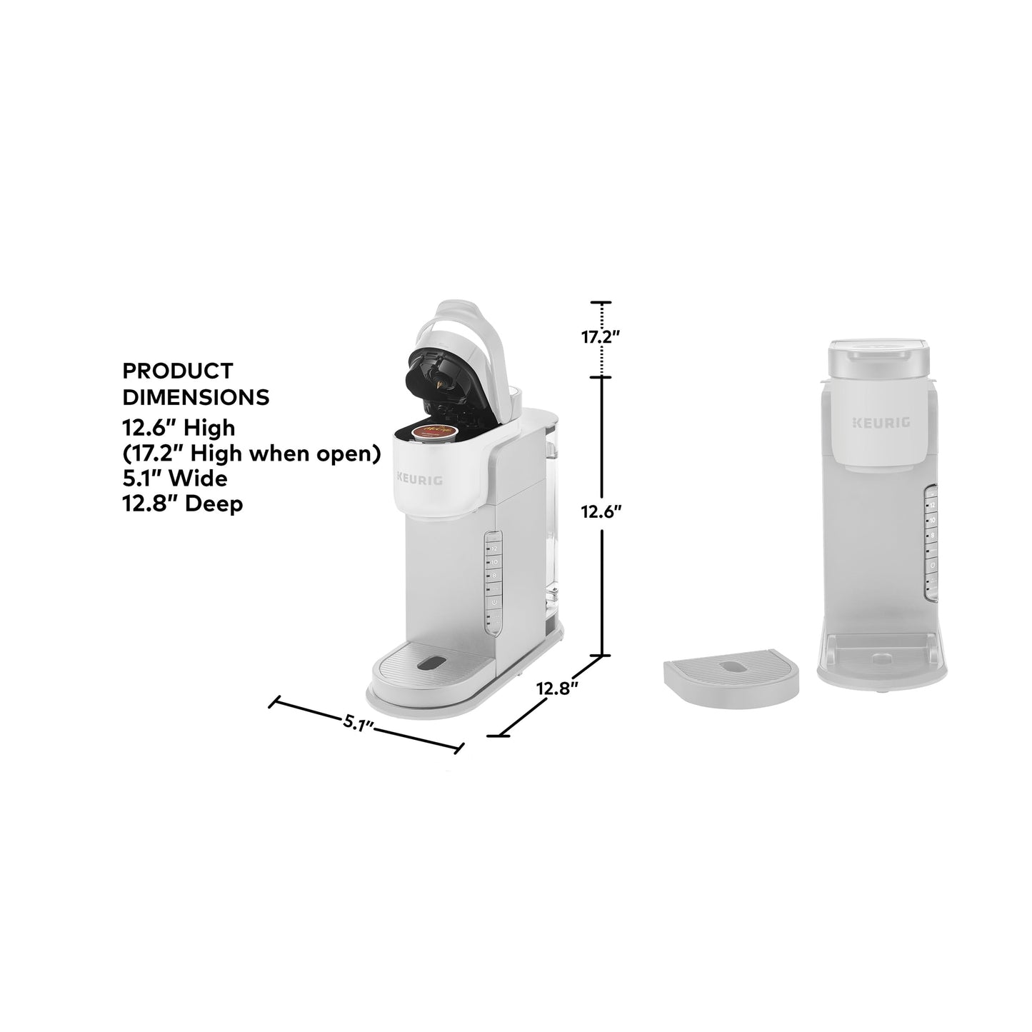 Keurig K-Express Single Serve Coffee Maker - 3 Brew Sizes with Strong Button