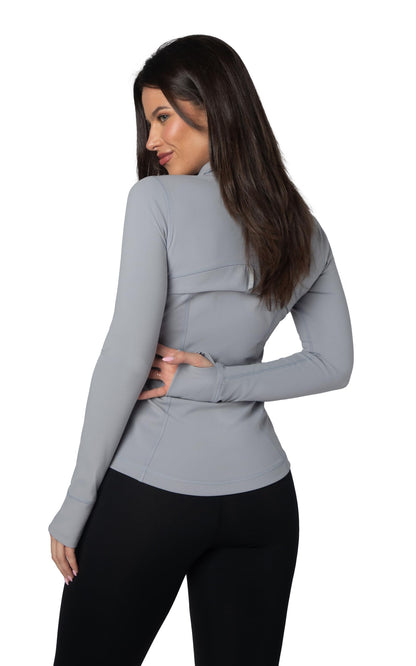 90 Degree By Reflex Women’s Lightweight, Full Zip Running Track Jacket