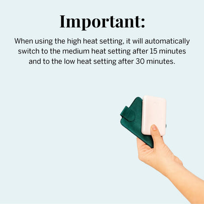 Pixie Period Heating Pad for Cramps - Thinnest Wearable Heating Pad for Feminine Care - Unnoticeable Under Clothes - Best Portable Heat Belt for Menstrual Pain Relief - FSA Eligible and HSA Eligible