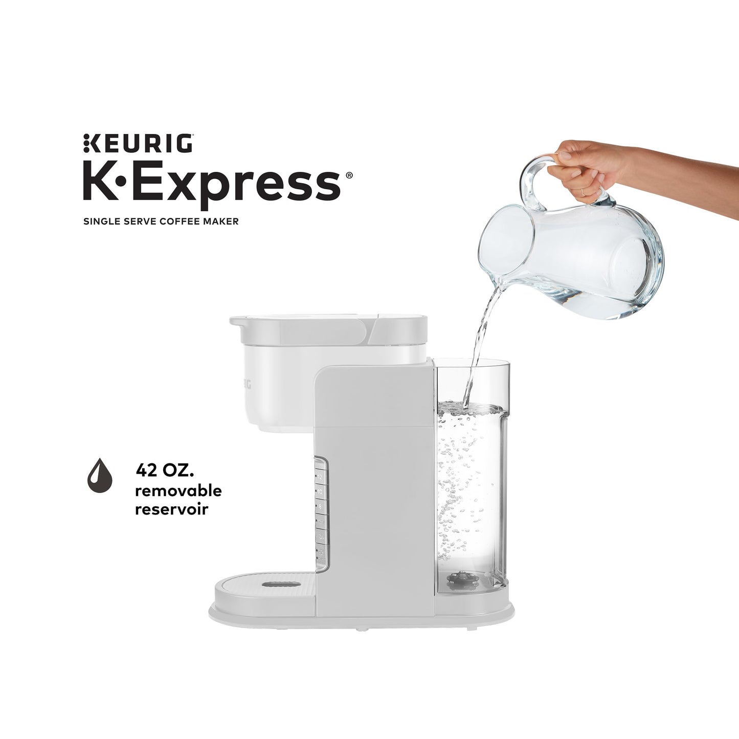 Keurig K-Express Single Serve Coffee Maker - 3 Brew Sizes with Strong Button