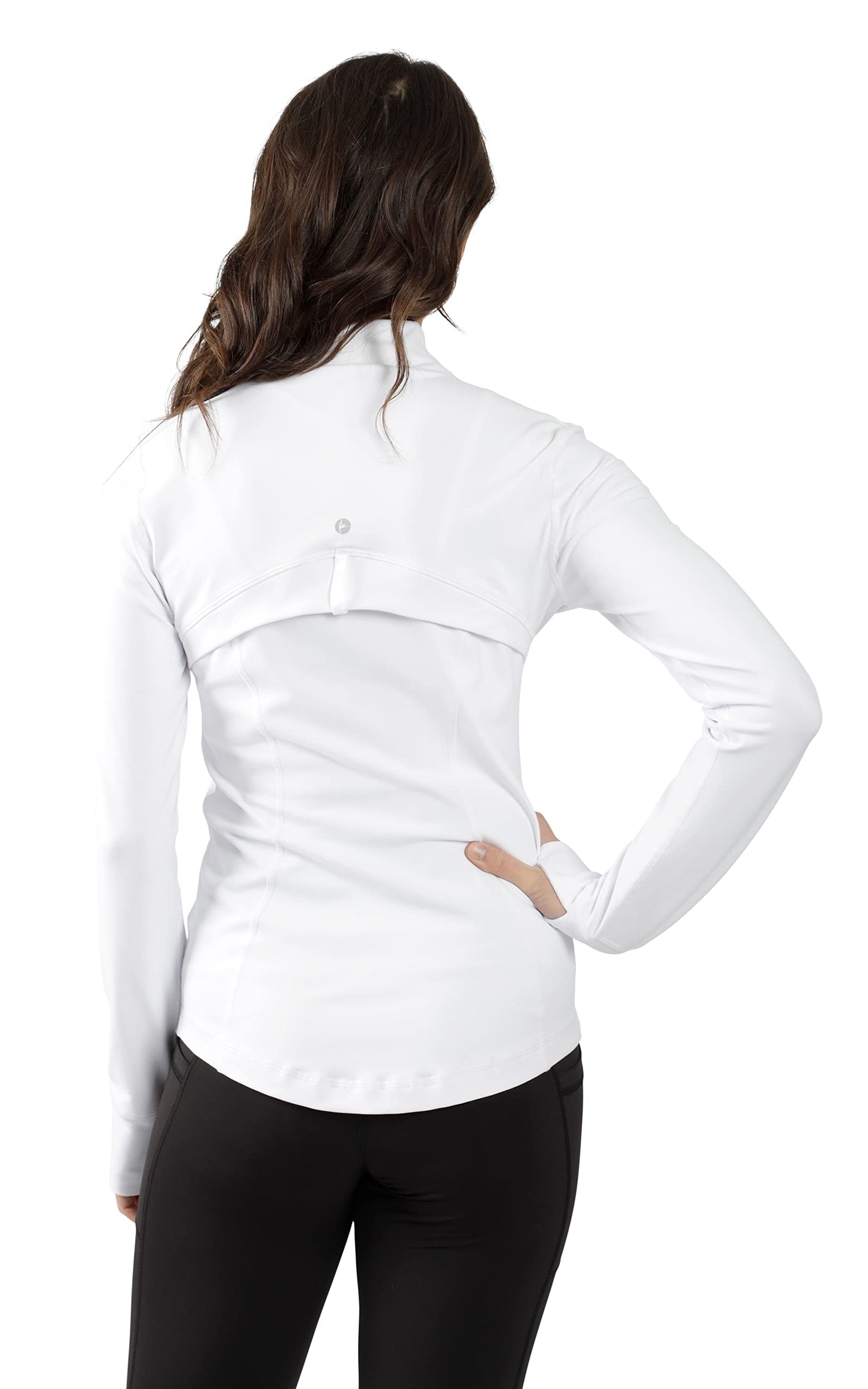 90 Degree By Reflex Women’s Lightweight, Full Zip Running Track Jacket