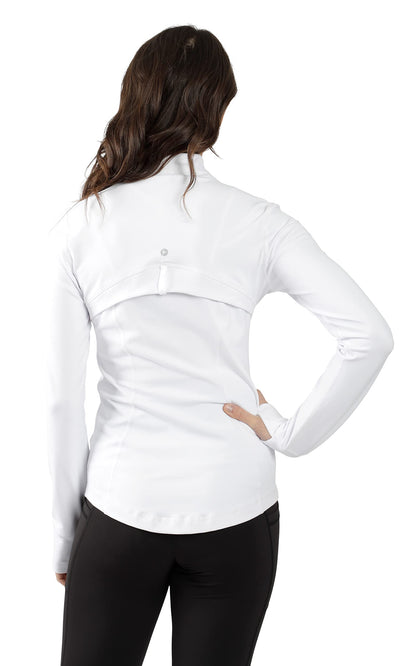 90 Degree By Reflex Women’s Lightweight, Full Zip Running Track Jacket