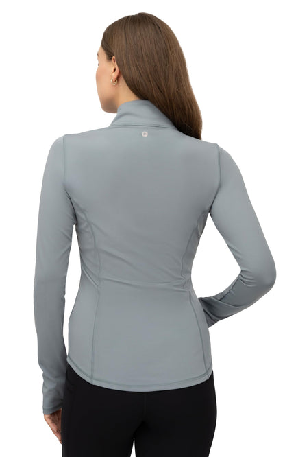 90 Degree By Reflex Women’s Lightweight, Full Zip Running Track Jacket