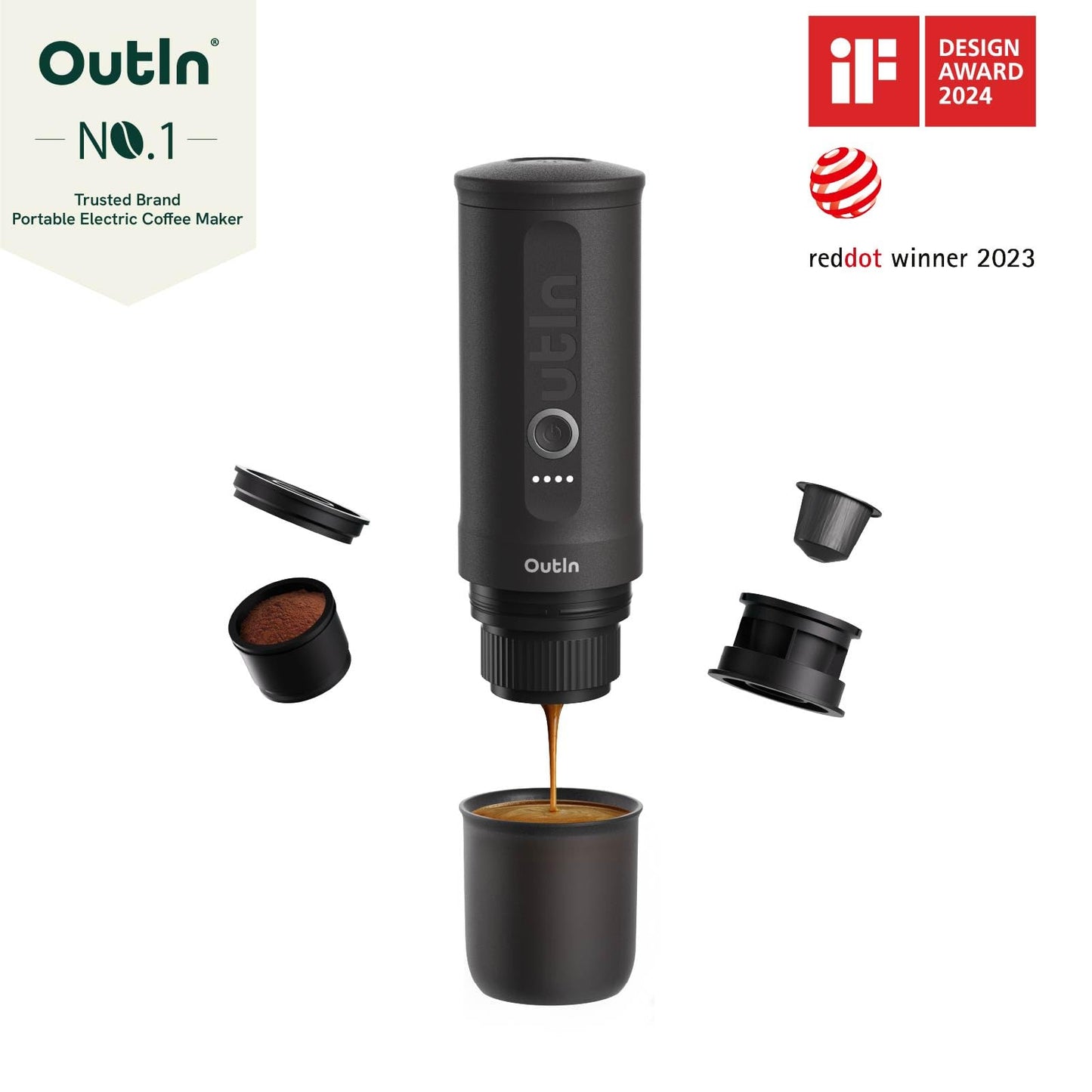 Outin Nano Portable Electric Espresso Machine