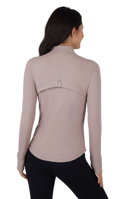 90 Degree By Reflex Women’s Lightweight, Full Zip Running Track Jacket