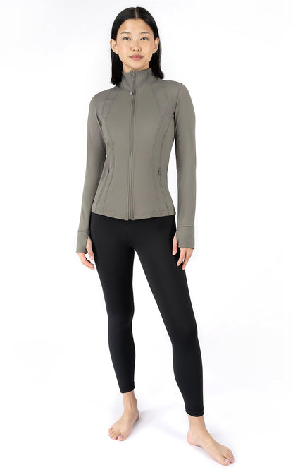 90 Degree By Reflex Women’s Lightweight, Full Zip Running Track Jacket