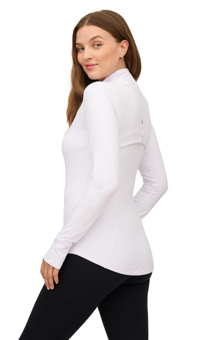 90 Degree By Reflex Women’s Lightweight, Full Zip Running Track Jacket