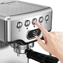 Geek Chef Espresso Machine – 20 Bar Home Coffee Maker with Milk Frother