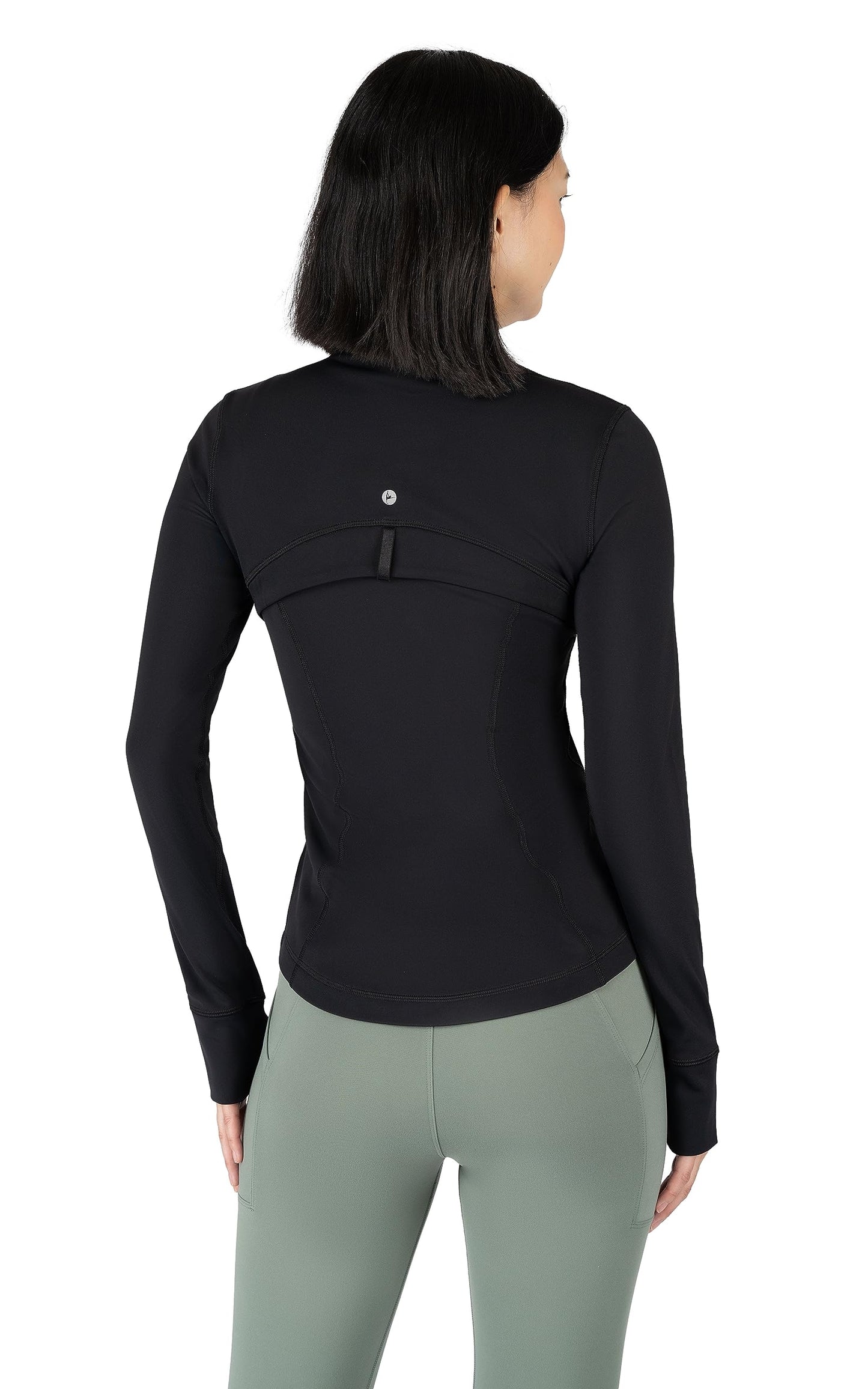 90 Degree By Reflex Women’s Lightweight, Full Zip Running Track Jacket