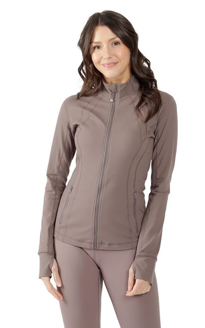 90 Degree By Reflex Women’s Lightweight, Full Zip Running Track Jacket