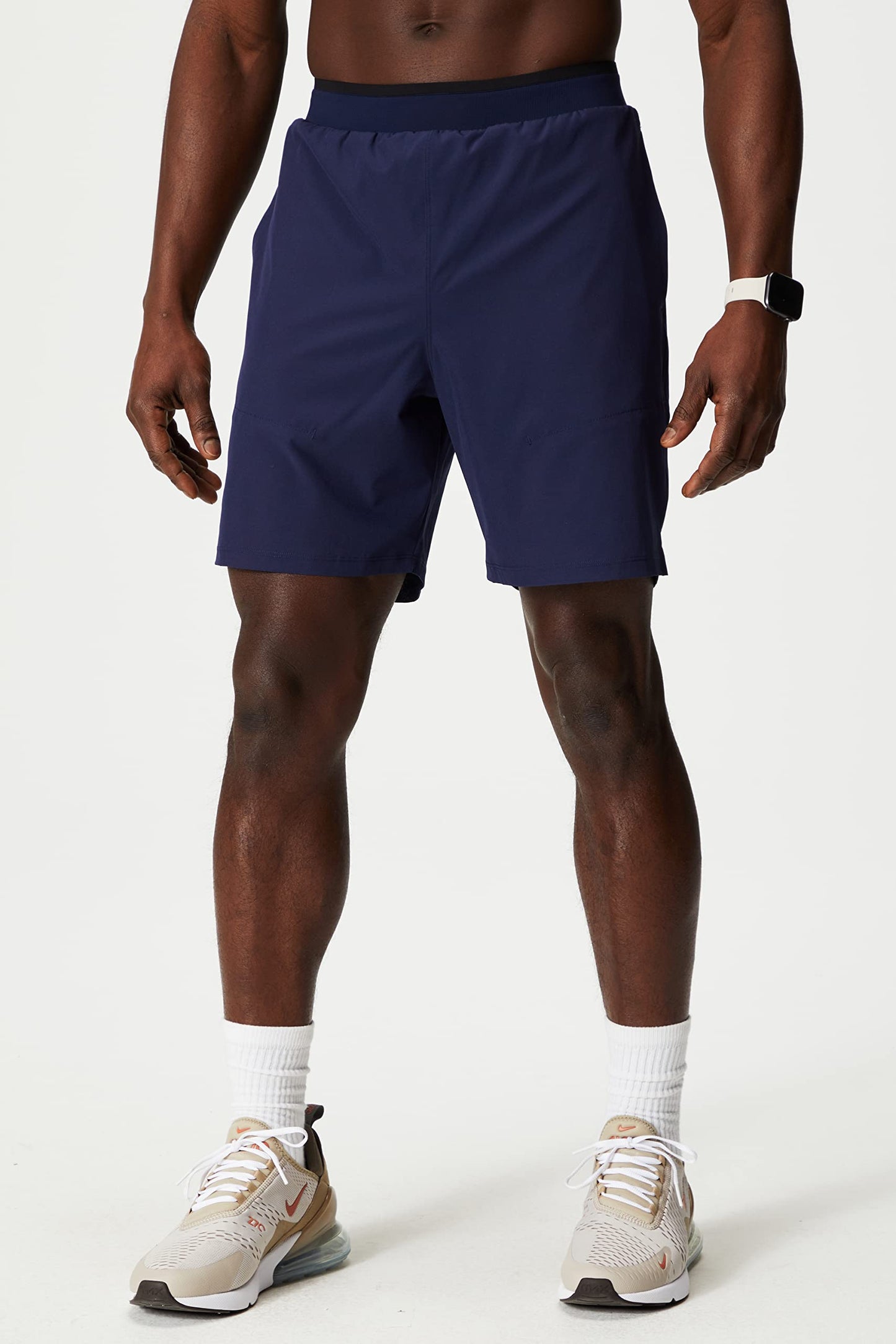 Fabletics Men's The Fundamental Short (Lined), Workout, Running, Training, Gym, Yoga, Ultra Lightweight, Athletic