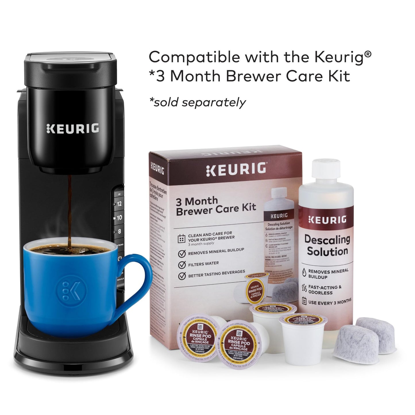 Keurig K-Express Single Serve Coffee Maker - 3 Brew Sizes with Strong Button