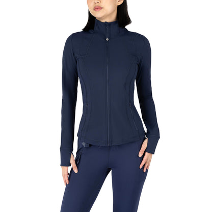 90 Degree By Reflex Women’s Lightweight, Full Zip Running Track Jacket
