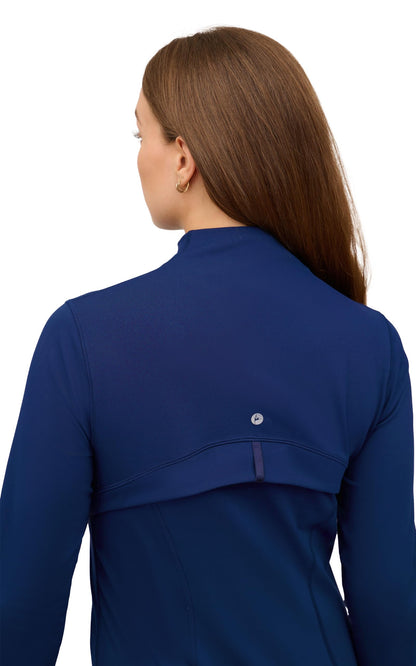 90 Degree By Reflex Women’s Lightweight, Full Zip Running Track Jacket