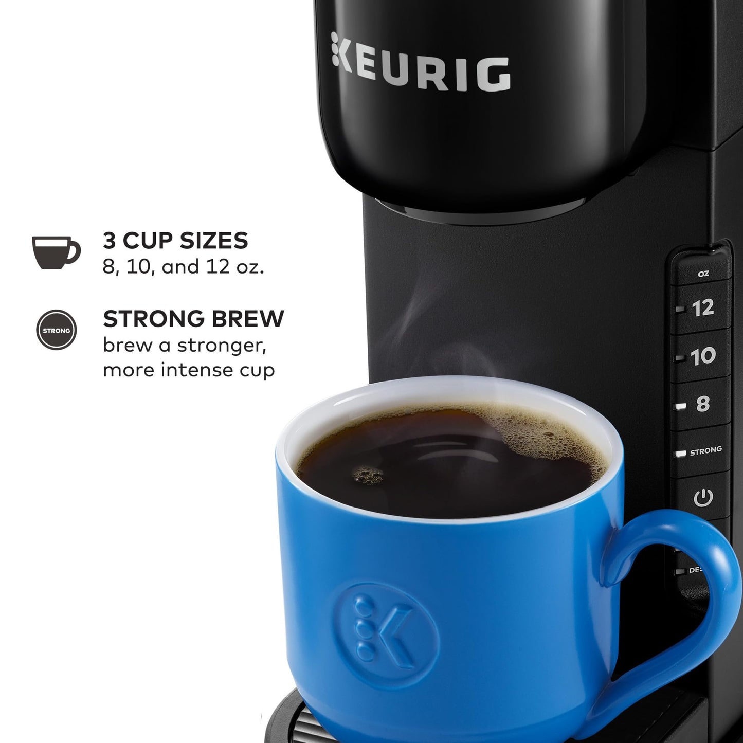 Keurig K-Express Single Serve Coffee Maker - 3 Brew Sizes with Strong Button