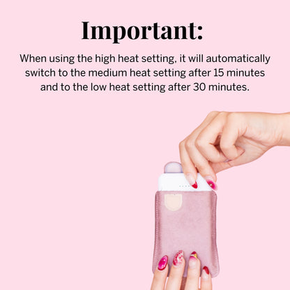 Pixie Period Heating Pad for Cramps - Thinnest Wearable Heating Pad for Feminine Care - Unnoticeable Under Clothes - Best Portable Heat Belt for Menstrual Pain Relief - FSA Eligible and HSA Eligible