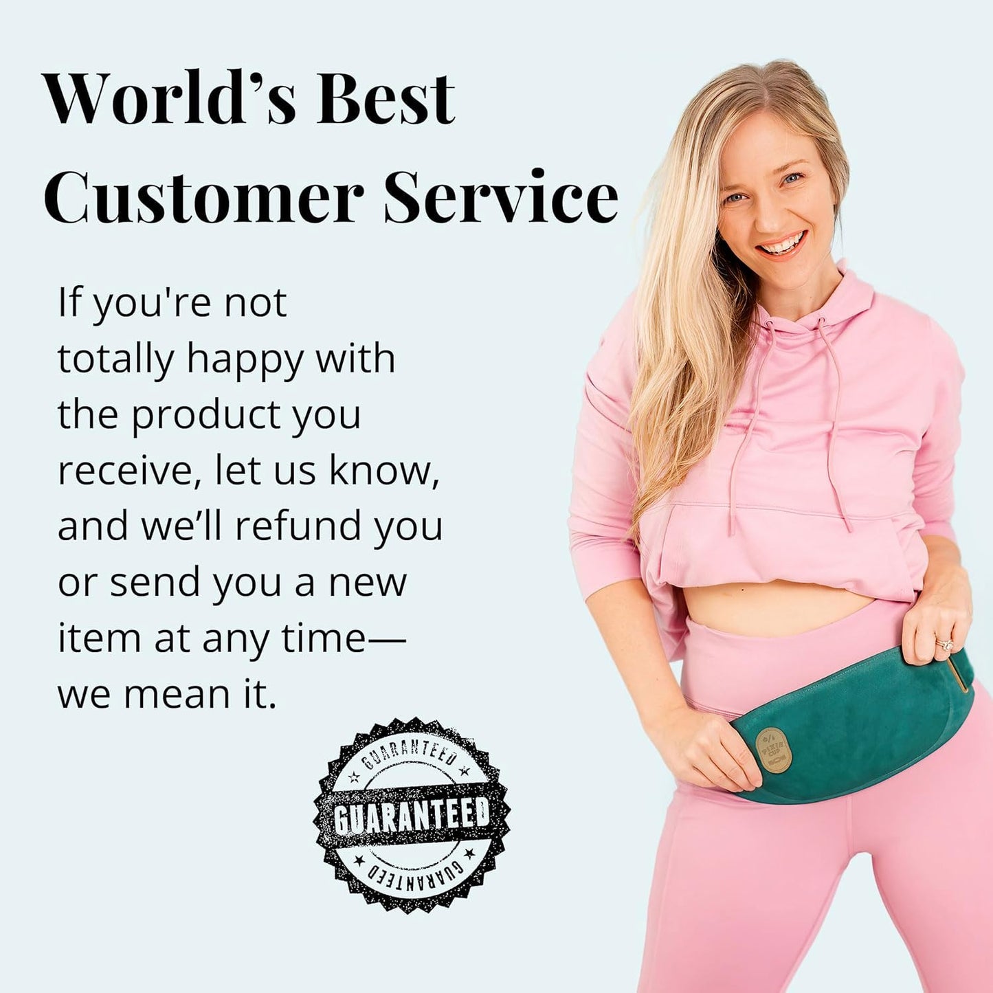 Pixie Period Heating Pad for Cramps - Thinnest Wearable Heating Pad for Feminine Care - Unnoticeable Under Clothes - Best Portable Heat Belt for Menstrual Pain Relief - FSA Eligible and HSA Eligible