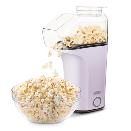 Dash Fresh Pop Popcorn Maker - Oil-Free, Air Popcorn Popper - With Measuring Cup & Recipe Guide - Perfect for Movie Nights - 16 Cups, Aqua