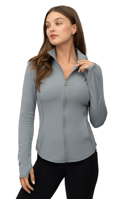 90 Degree By Reflex Women’s Lightweight, Full Zip Running Track Jacket