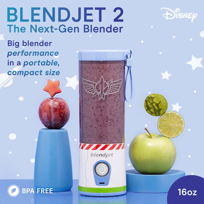 BlendJet 2 Portable Blender - USB-C Rechargeable 16oz Personal Blender