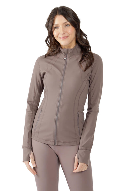 90 Degree By Reflex Women’s Lightweight, Full Zip Running Track Jacket