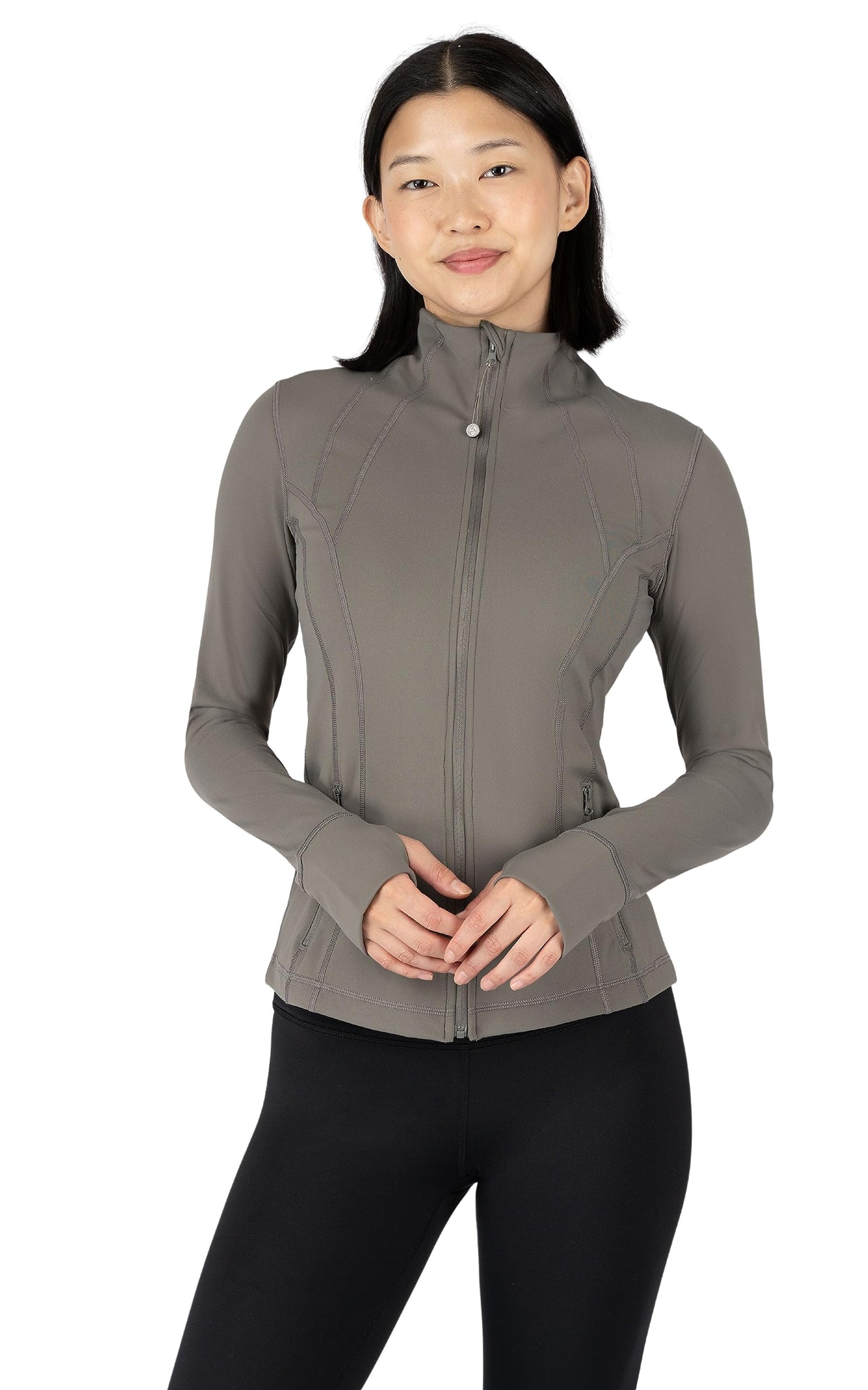 90 Degree By Reflex Women’s Lightweight, Full Zip Running Track Jacket
