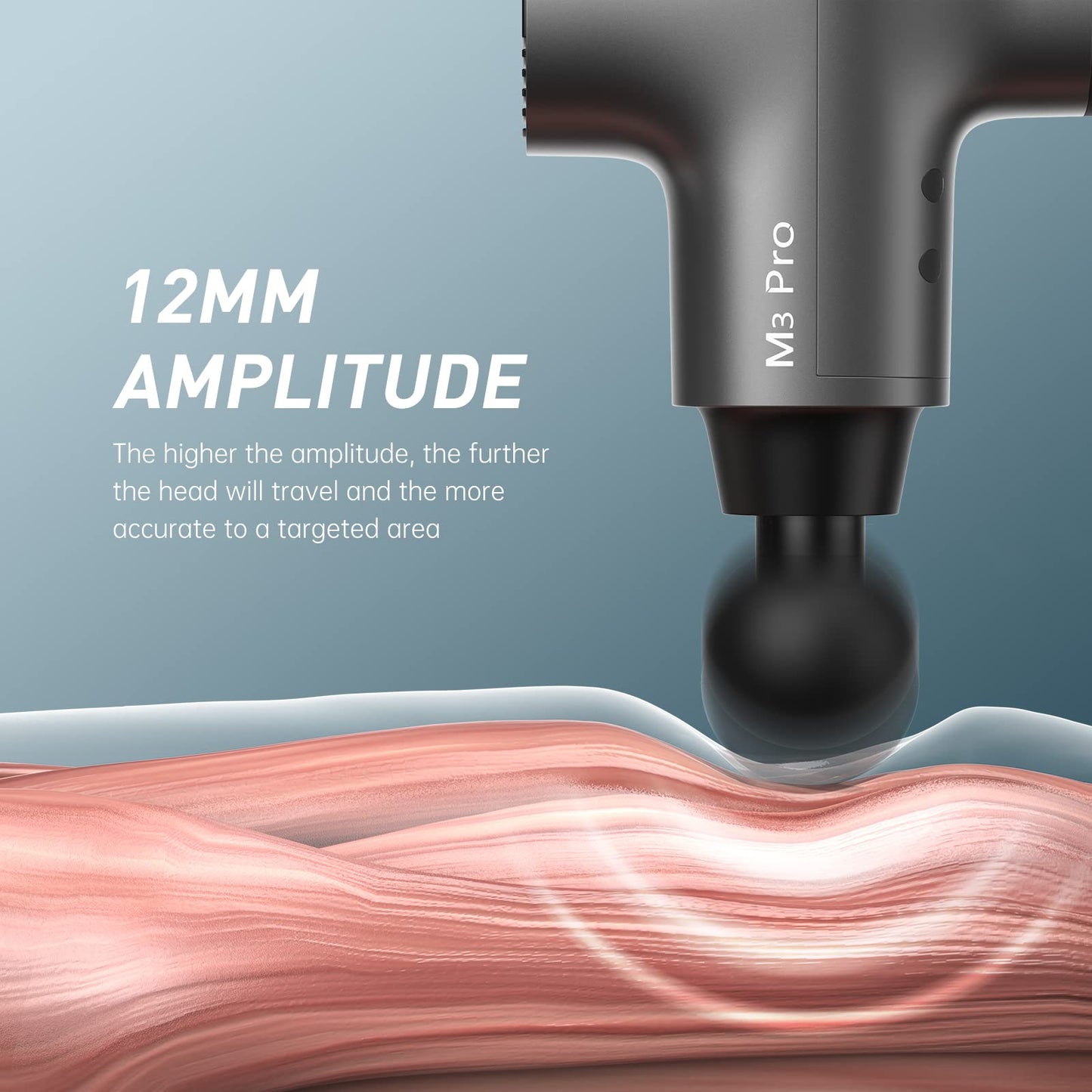 Opove M3 Pro 2 Massage Gun – Deep Tissue Muscle & Fascia Percussion Massager