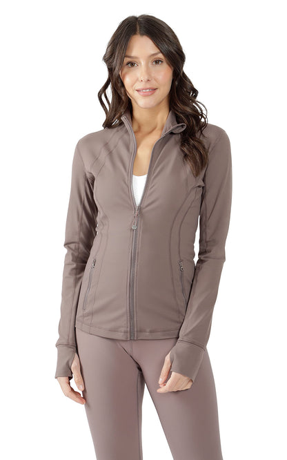 90 Degree By Reflex Women’s Lightweight, Full Zip Running Track Jacket