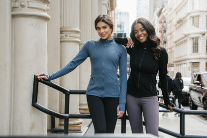 90 Degree By Reflex Women’s Lightweight, Full Zip Running Track Jacket