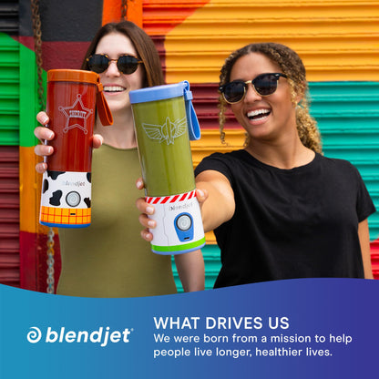 BlendJet 2 Portable Blender - USB-C Rechargeable 16oz Personal Blender