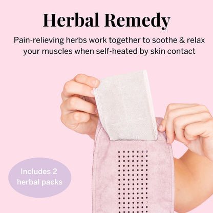 Pixie Period Heating Pad for Cramps - Thinnest Wearable Heating Pad for Feminine Care - Unnoticeable Under Clothes - Best Portable Heat Belt for Menstrual Pain Relief - FSA Eligible and HSA Eligible