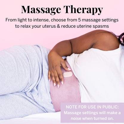 Pixie Period Heating Pad for Cramps - Thinnest Wearable Heating Pad for Feminine Care - Unnoticeable Under Clothes - Best Portable Heat Belt for Menstrual Pain Relief - FSA Eligible and HSA Eligible