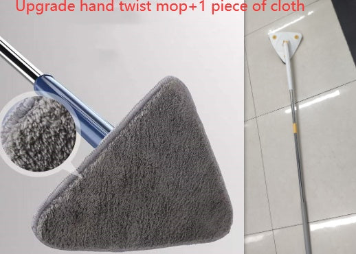 Triangle Mop 360° Rotatable – Extendable Deep Floor & Wall Cleaner