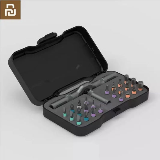 DUKA RS1 Premium Quality 24-in-1 Ratchet Screwdriver Set – Magnetic DIY Tool Kit