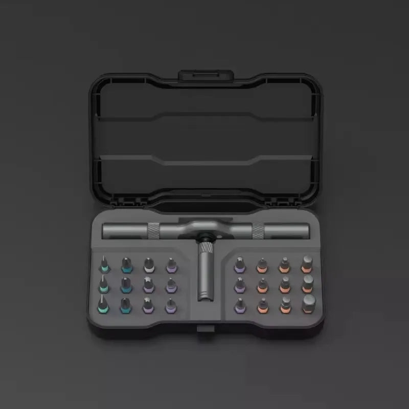 DUKA RS1 Premium Quality 24-in-1 Ratchet Screwdriver Set – Magnetic DIY Tool Kit