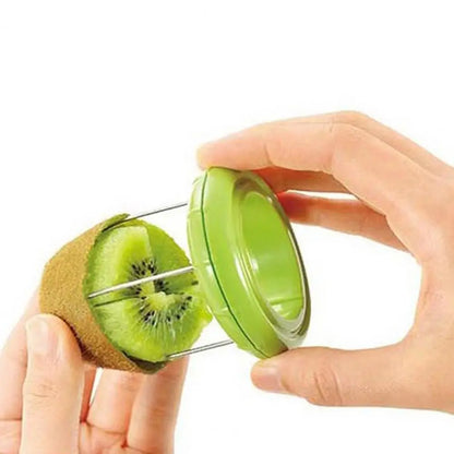 Quick Kiwi Peeler & Cutter - 2-in-1 Stainless Steel Fruit Tool
