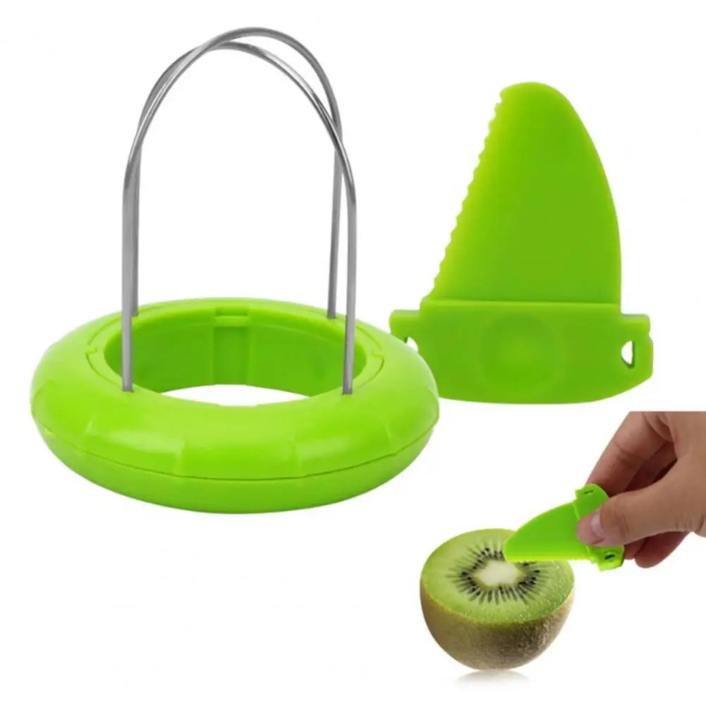 Quick Kiwi Peeler & Cutter - 2-in-1 Stainless Steel Fruit Tool