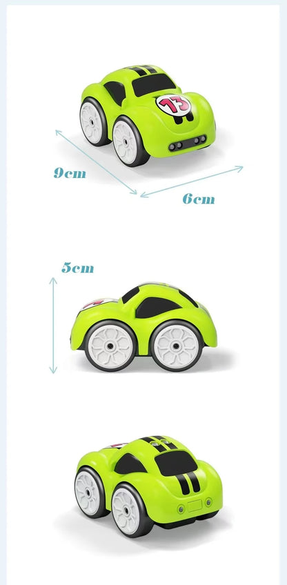 RC Intelligent Sensor Remote Control Cartoon Mini Electric Car Smart Music Lighting Children Toys Gift